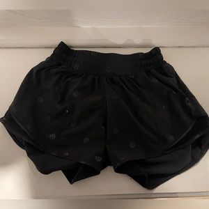 Lululemon tall logo shorts